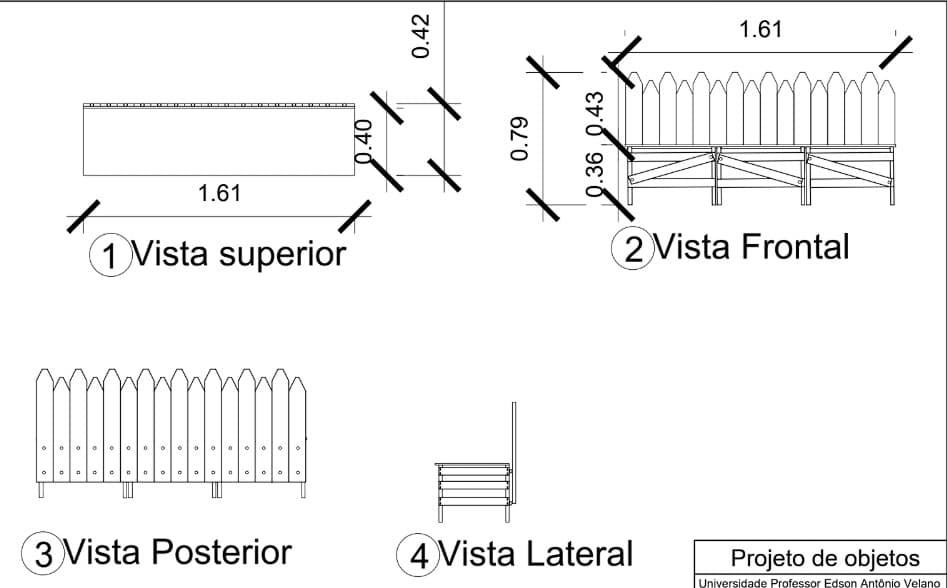 Desenho técnico AutoCAD